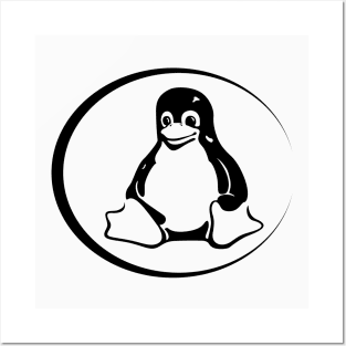 Linux Tux Posters and Art